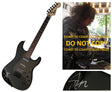 Steve Stevens signed Fender Squier electric guitar COA exact Proof autographed star Idol