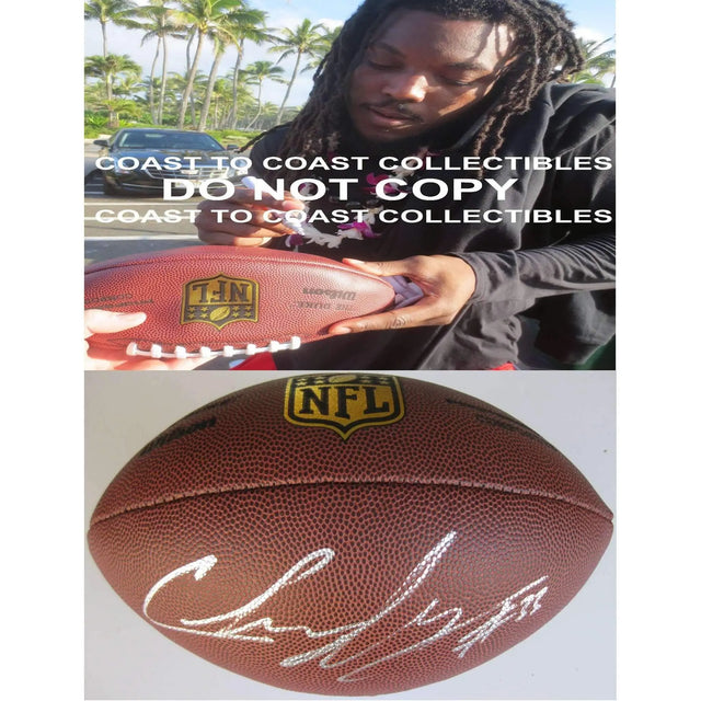 Chris Ivory Jacksonville Jaguars, New York Jets, New Orleans Saints signed autographed duke football
