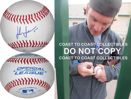 John Jaso Pittsburgh Pirates Oakland A's Rays signed autographed baseball proof