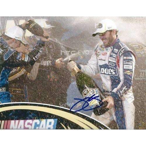Jimmie Johnson, Nascar, No. 48, Lowe's Chevrolet for Hendrick Motorsports, Signed, Autographed, 8x10 Photo, a COA with the Proof Photo of Jimmie Signing Will Be Included