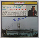 Tony Bennett signed I left my heart in SF album vinyl record proof Beckett COA autograph STAR