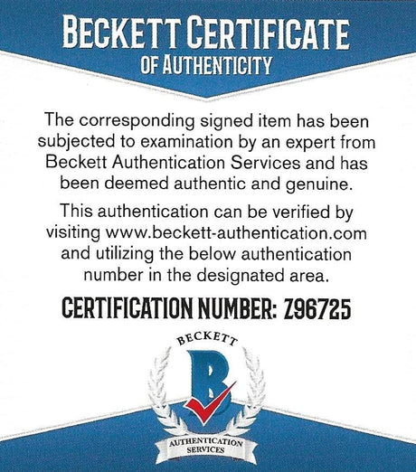 LaDainian Tomlinson LT signed San Diego Chargers logo football proof Beckett COA autographed