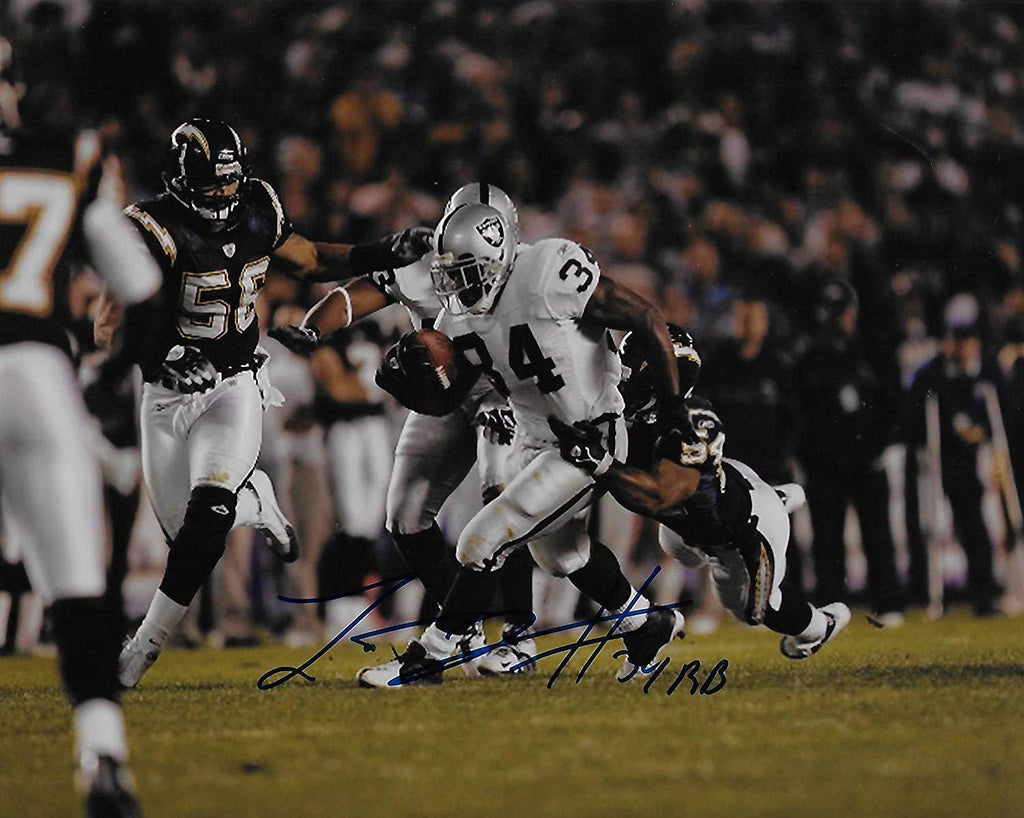 LaMont Jordan Oakland Raiders signed autographed, 8x10 Photo, COA will be included