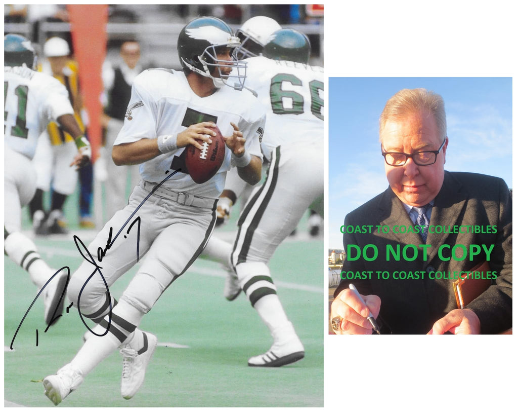 Ron Jaworski Signed 8x10 Photo Proof COA Philadelphia Eagles Football Autographed.