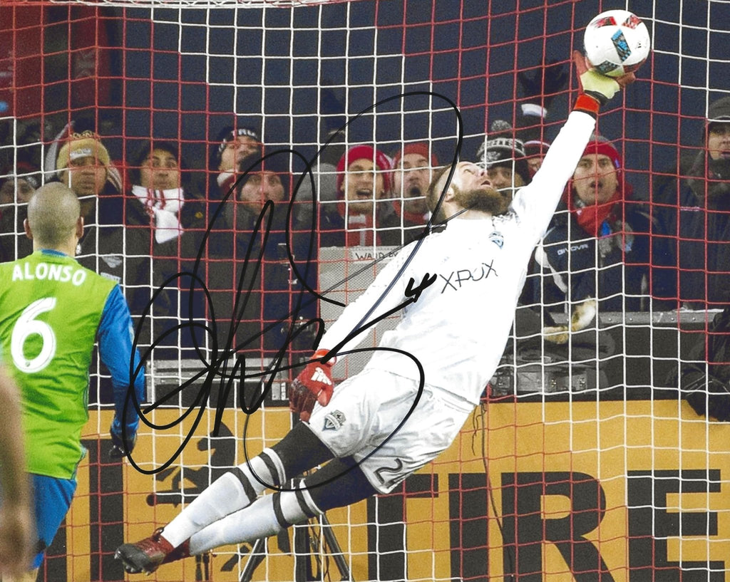 Stefan Frei signed Seattle Sounders FC soccer 8x10 photo proof COA autographed!!