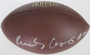 Randy Gregory, Dallas Cowboys, Nebraska Cornhuskers, signed, autographed, football,proof COA