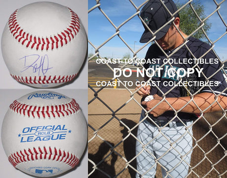 Danny Hultzen Chicago Cubs Seattle Mariners signed autographed baseball proof