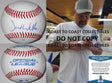 David Wells Yankees Blue Jays Red Sox signed autographed baseball proof Beckett COA