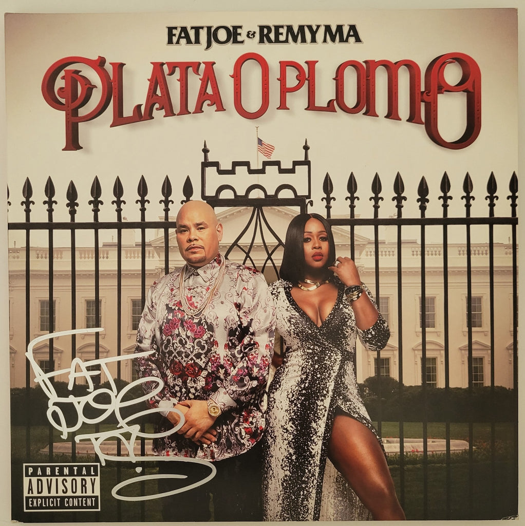 Fat Joe signed autographed Plata O Plomo album vinyl Record COA exact proof STAR