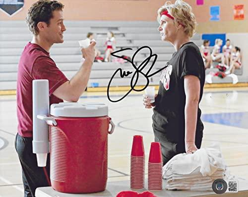 Jane Lynch actress signed autographed Glee 8x10 photo proof Beckett COA STAR.