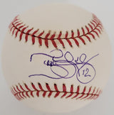 Terrence Long Oakland A's signed baseball COA proof autographed Mets Yankees