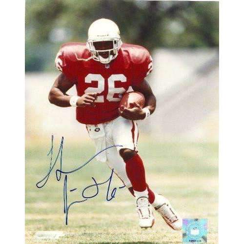 Thomas Jones, Arizona Cardinals, New York Jets, Signed, Autographed, 8x10 Photo, with Coa