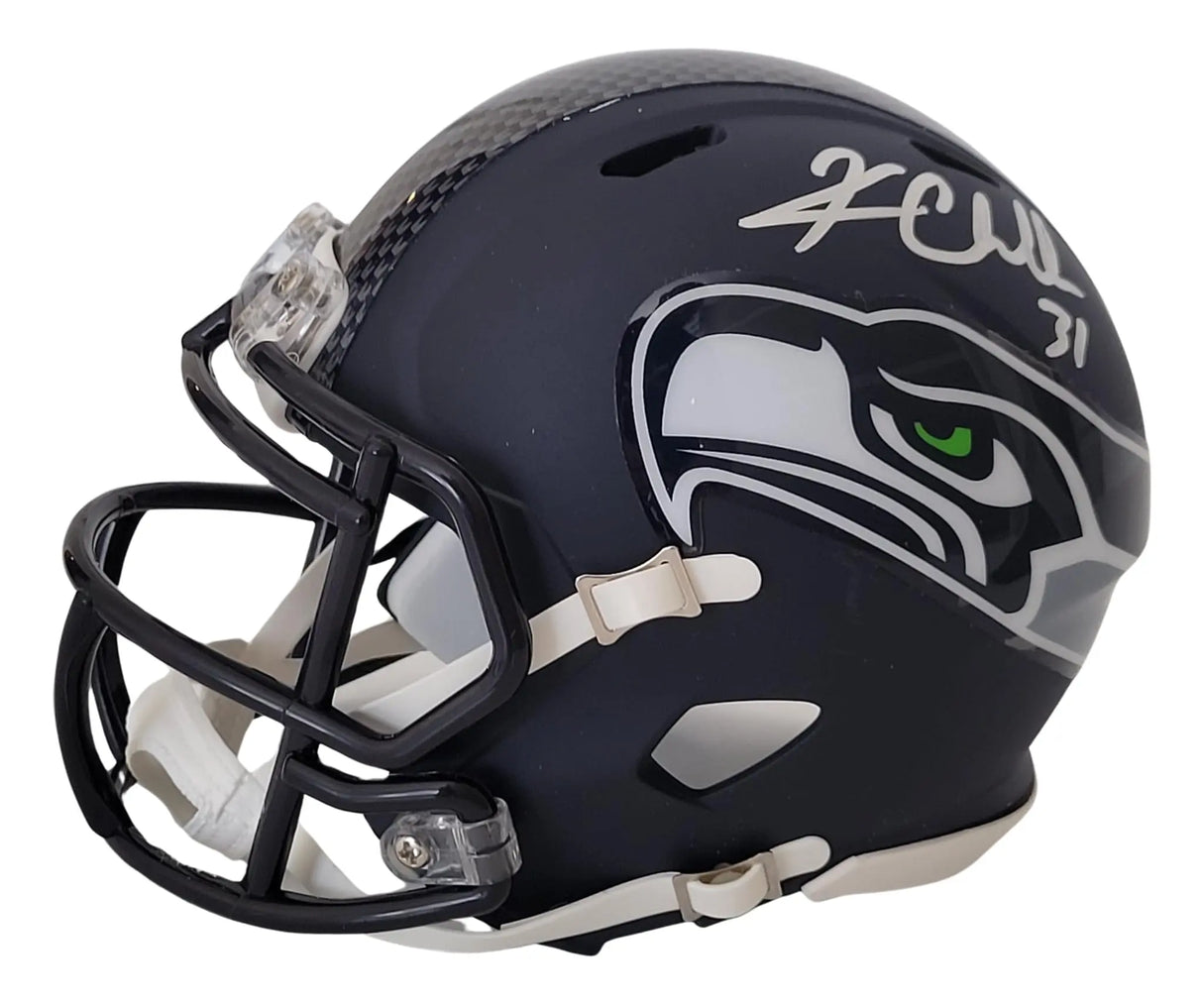 Kam Chancellor Signed Seattle Seahawks Mini Football Helmet Proof COA Autographed