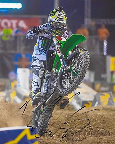 Ryan Villopoto supercross, motocross signed autographed, 8x10 photo,proof COA