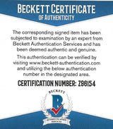 Mark Knopfler signed Dire Straits Communique album vinyl Proof Beckett COA STAR