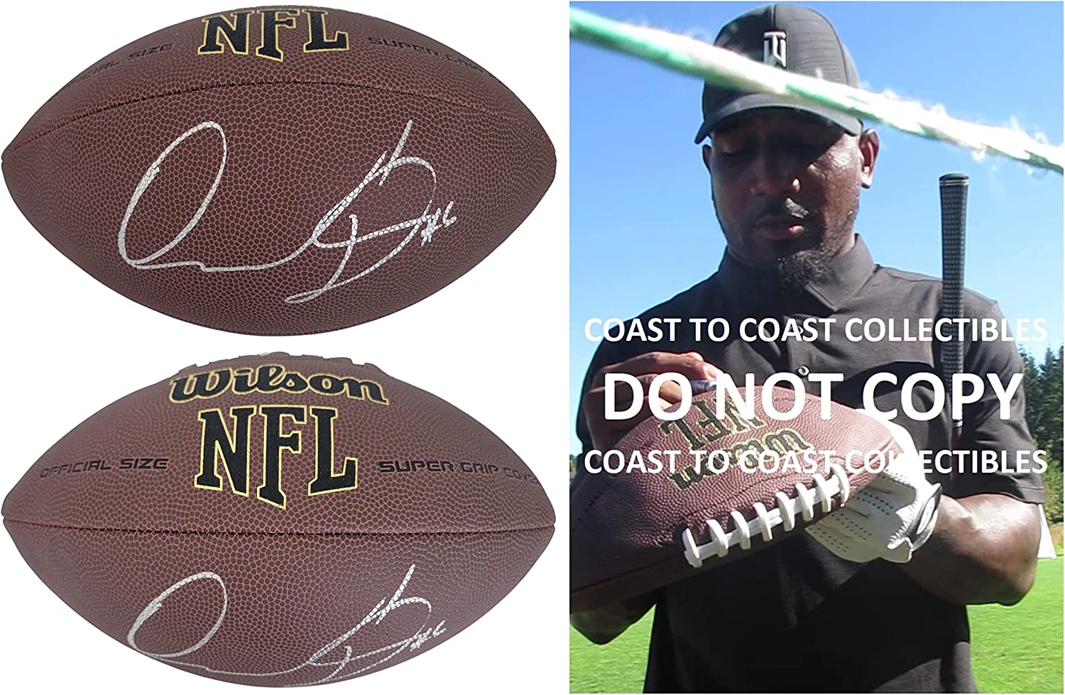 Gary Vaynerchuk New York Jets signed NFL football COA exact proof autograph  Rare Star - Coast to Coast Collectibles Memorabilia - #sports_memorabilia#  - #entertainment_memorabilia#