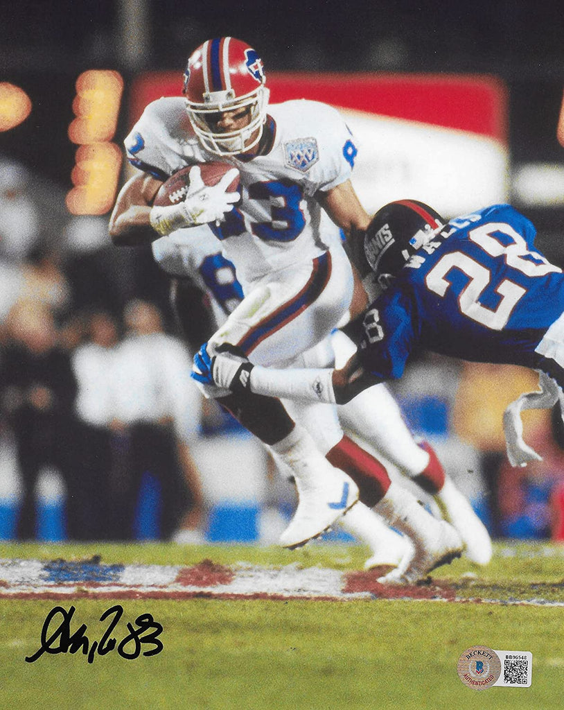 Andre Reed signed autographed Buffalo Bills football 8x10 photo proof Beckett COA