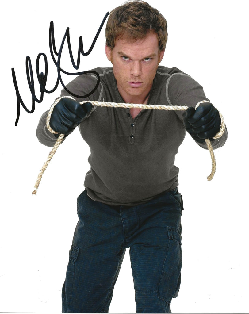 Michael C Hall Actor signed 8x10 photo COA proof autographed Dexter Six Feet Under STAR..