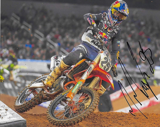 Marvin Musquin supercross, motocross, signed autographed 8x10 photo.proof COA