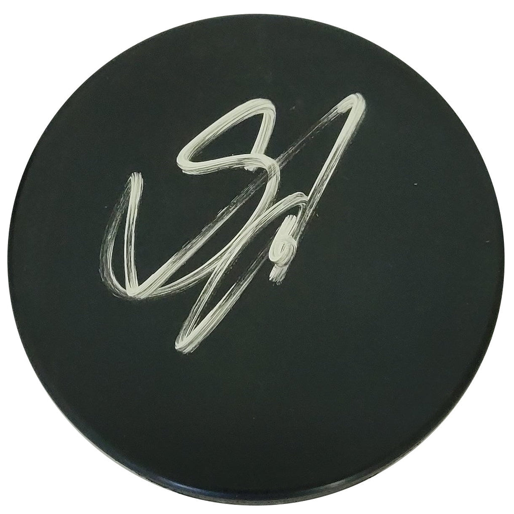 Scott Niedermayer New Jersey Devils Ducks signed Hockey Puck proof COA autographed