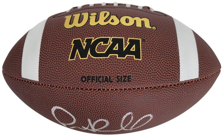 Pete Carroll USC Trojans Signed Football Proof COA Autographed