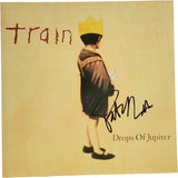 Patrick Monahan signed Train Drops of Jupiter album,vinyl COA proof autographed STAR