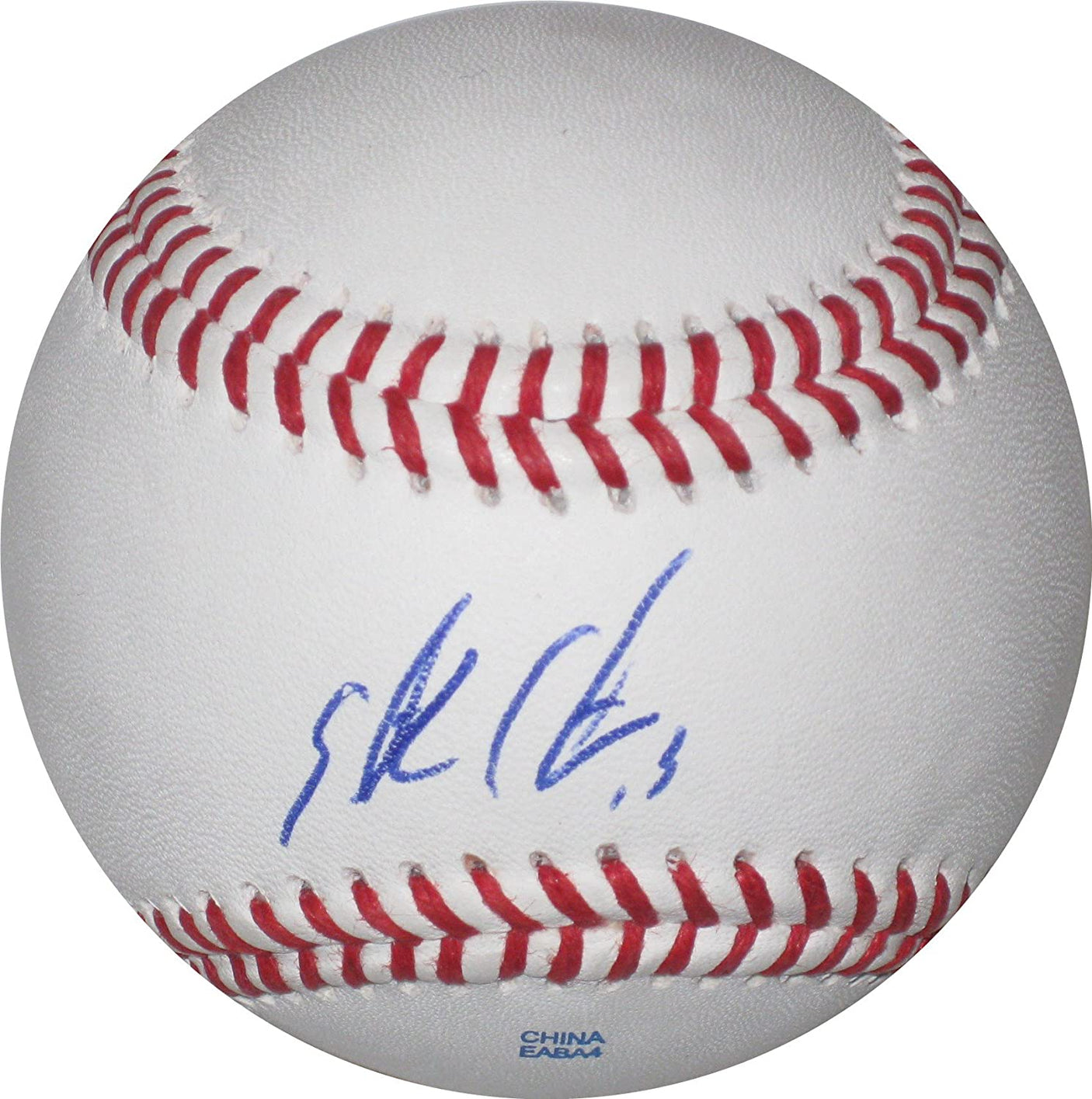 Starlin Castro Nationals Cubs Yankees Marlins signed autographed baseball proof