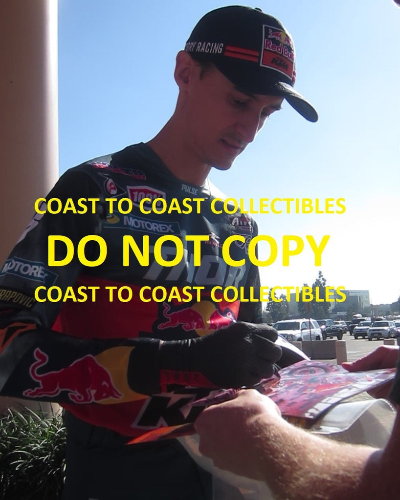 Marvin Musquin, Supercross, Motocross, signed autographed 8x10 photo, COA with the proof photo will be included,
