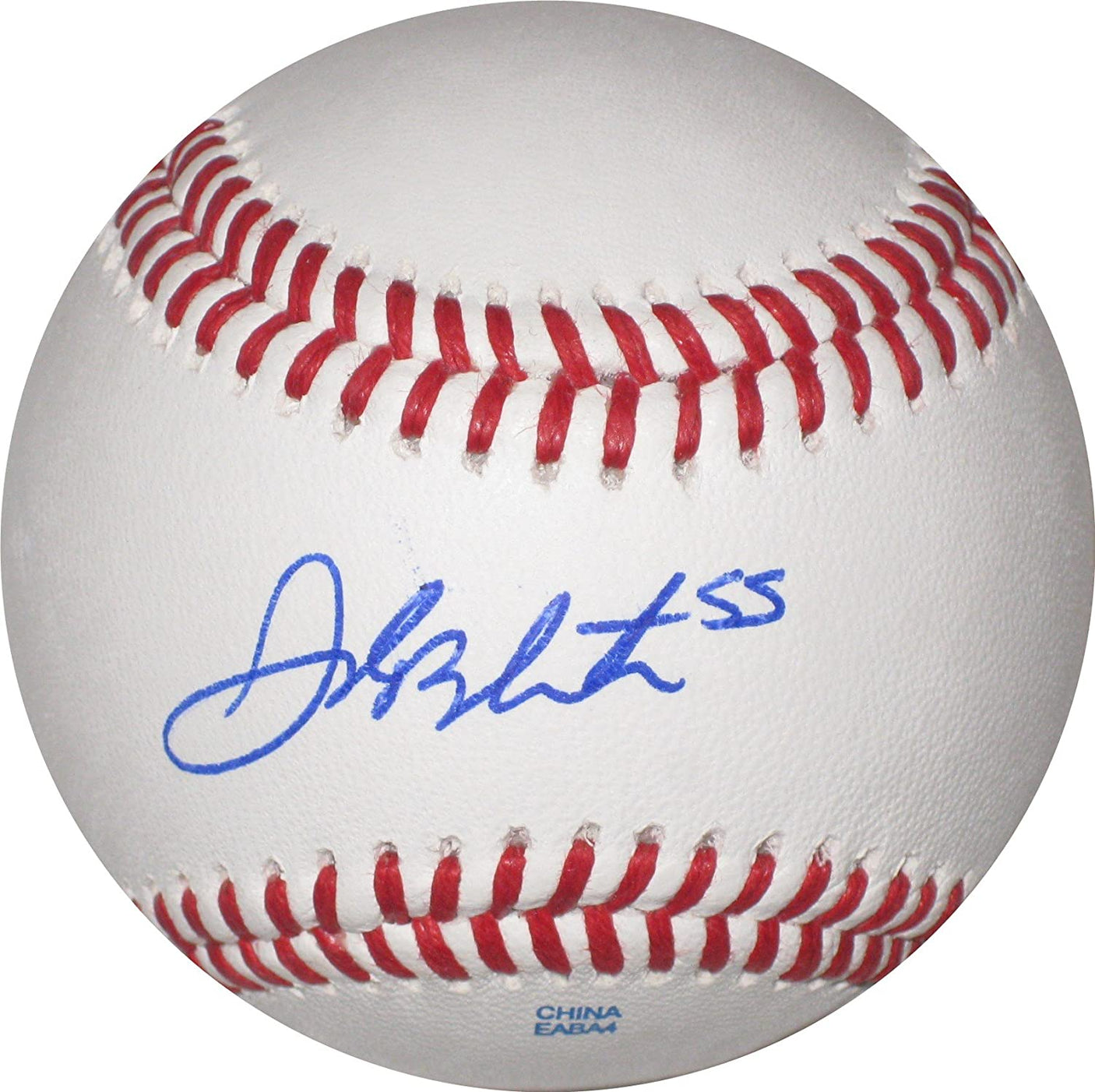 Joe Blanton Philadelphia Phillies Oakland A's signed autographed baseball Proof