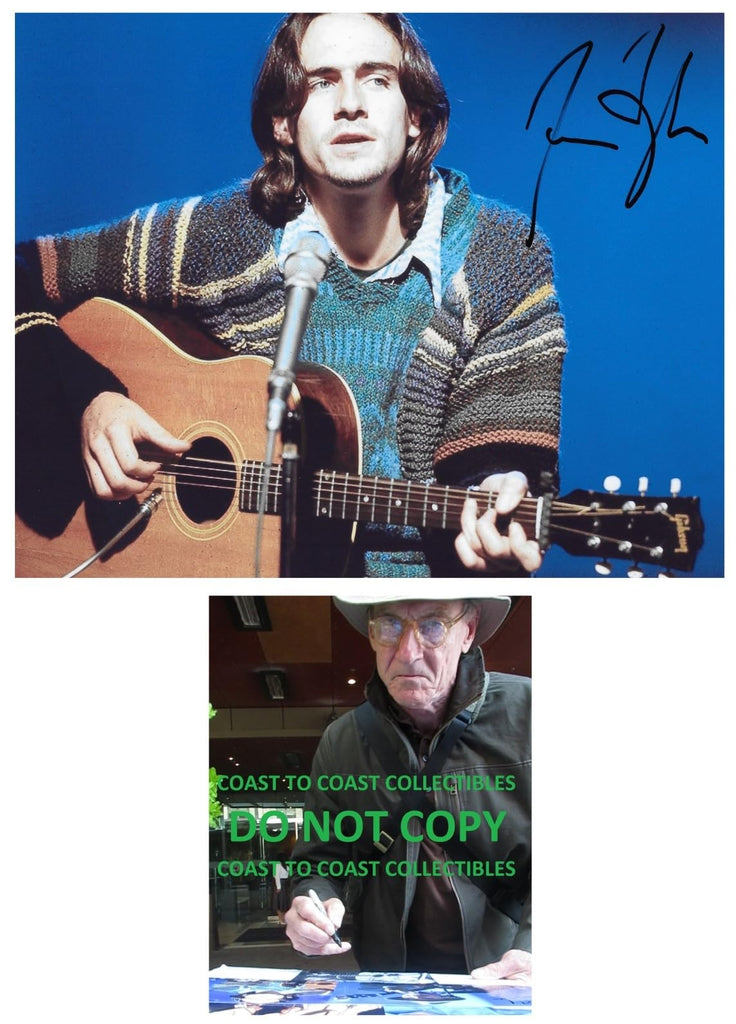 James Taylor signed 8x10 photo COA Proof autographed singer guitarist Sweet Baby James, STAR