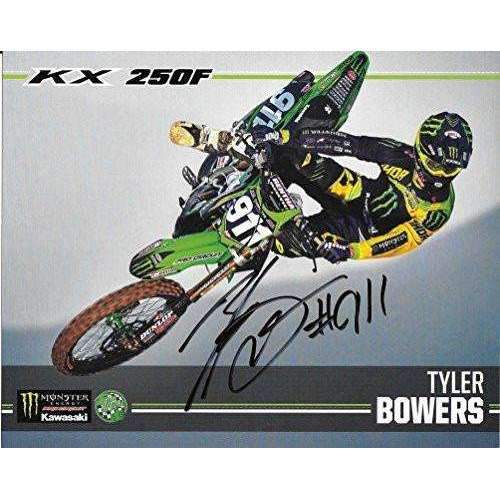 Tyler Bowers, Supercross, Motocross, Signed, Autographed, 8X10 Photo, a COA Will Be Included