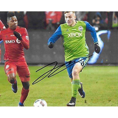 Jordan Morris, Seattle Sounders FC, Signed, Autographed, 8X10 Photo, a Coa with the Proof Photo of Jordan Signing Will Be Included/,,