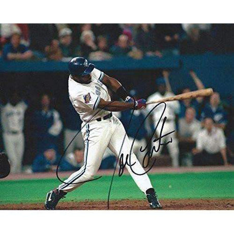 Joe Carter, Toronto Blue Jays, Signed, Autographed, 8x10 Photo, a COA with the Proof Photo Will Be Included.