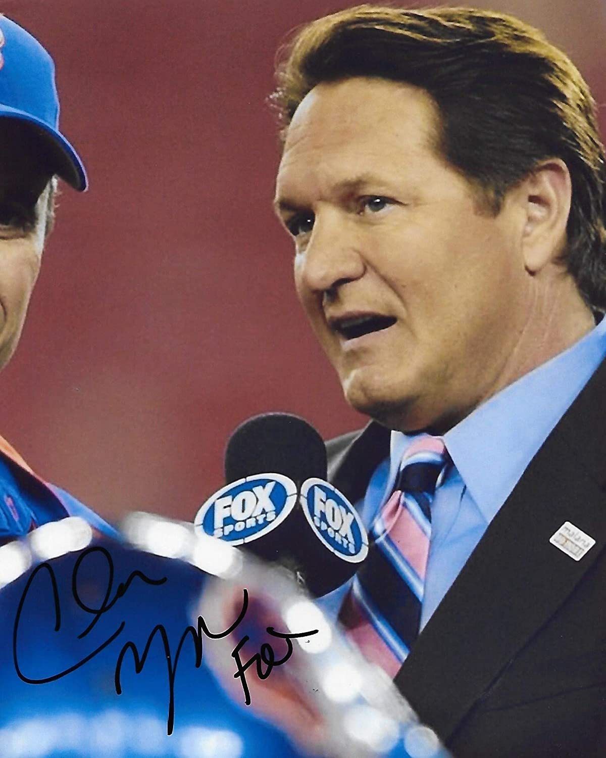 Chris Myers sportscaster ESPN,FOX signed, autographed 8x10 photo, COA with proof, Star