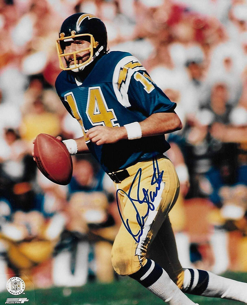 Dan Fouts San Diego Chargers signed autographed, 8x10 Photo, COA with the proof photo will be included