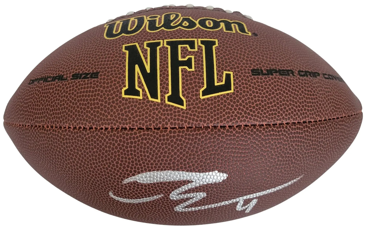 Aidan O'Connell Signed Football Proof COA Autographed Las Vegas Raiders Purdue
