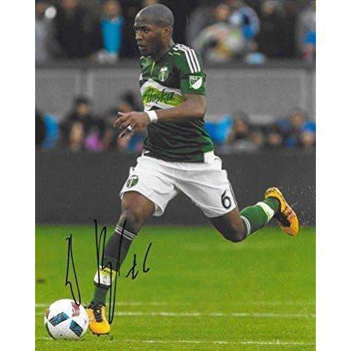 Darlington Nagbe, Portland Timbers, Signed, Autographed, 8x10 Photo, a Coa with the Proof Photo of Darlington Signing Will Be Included