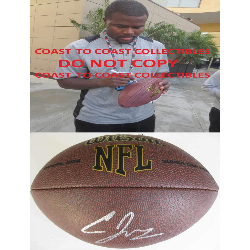 Cardale Jones, Buffalo Bills, Ohio State Buckeyes, Signed, Autographed, NFL Football,.,