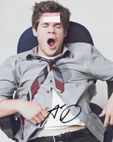 Adam Devine Signed 8x10 Photo Proof COA Autographed Actor Workaholics Comedian, STAR