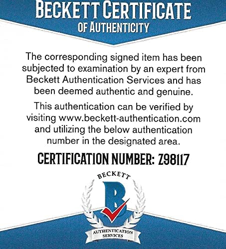 Will Ferrell takes the fields signed autographed baseball proof Beckett COA. Star