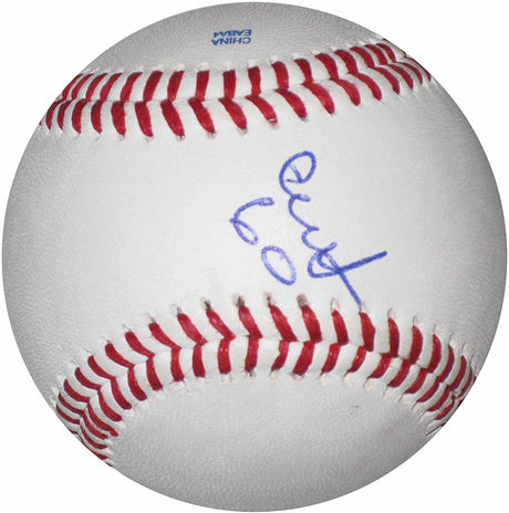 Eduardo Paredes Los Angeles Angels signed autographed baseball COA exact proof