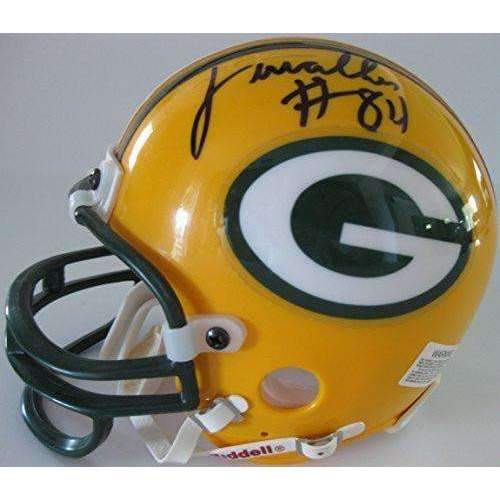 Javon Walker Green Bay Packers, Signed, Autographed, Mini Helmet, a COA Will Be Included