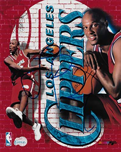 Lamar Odom signed Los Angeles Clippers basketball 8x10 photo COA