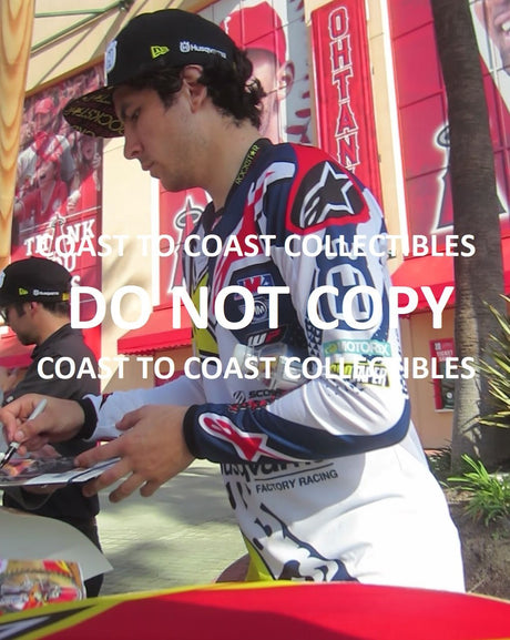 Jason Anderson, Supercross, Motocross, Signed, Autographed, 8X10 Photo, a COA with the Proof Photo of Jason Signing Will Be Included/