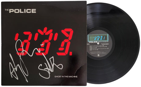 The Police Signed Ghost in the Machine Album Proof COA Autographed Vinyl Record