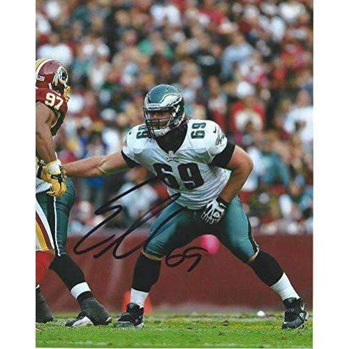 Evan Mathis, Philadelphia Eagles, Alabama, Signed, Autographed, 8x10 Photo, a COA with the Proof Photo of Evan Signing Will Be Included