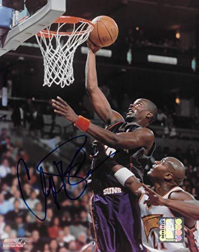 Cliff Robinson signed Phoenix Suns basketball 8x10 photo COA