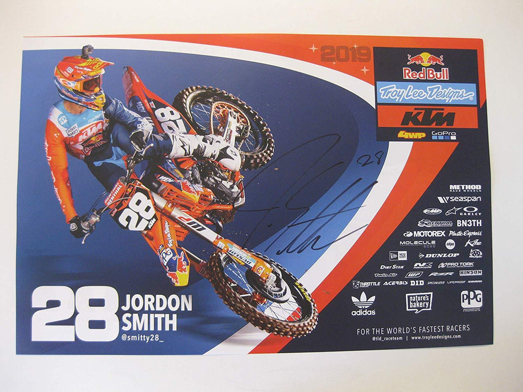 Jordan Smith, supercross, motocross, signed, autographed, 12x18 poster, COA will be included=