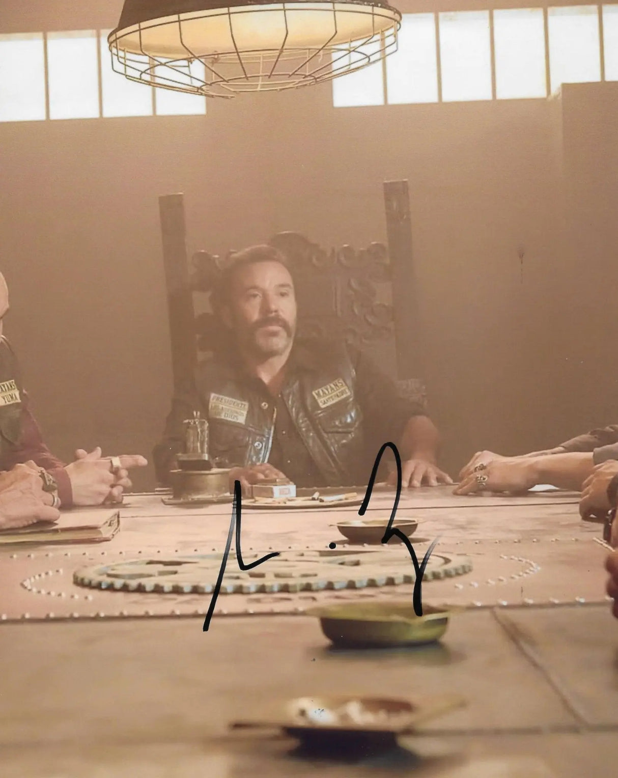 Michael Irby signed Obispo Bishop Losa Mayans MC 8x10 photo COA proof autograph STAR