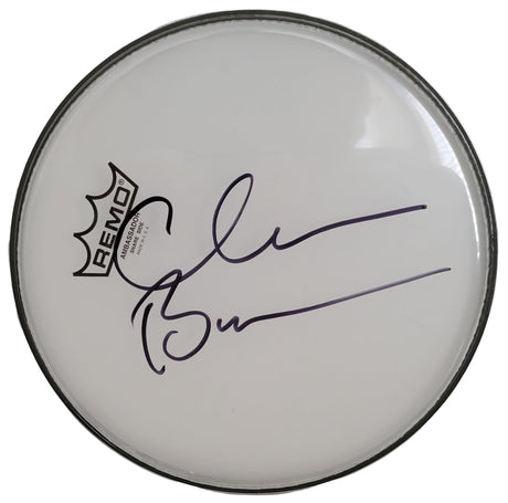 Clem Burke Blondie Drummer signed 10'' Drumhead COA exact proof autographed STAR